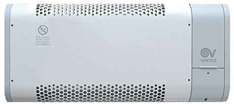 Vortice Konvektor-Wandheizung, 500 / 1000 W, 70572 Microsol 1000-V0, Grau