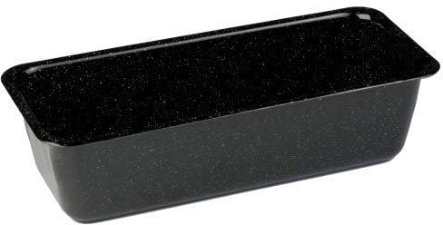 Lares - Brot- und Königskuchenform/Backform - Emailliert, Schnitt- und Kratzfest - Spülmaschinengeeignet - Länge: 25cm - Made in Germany