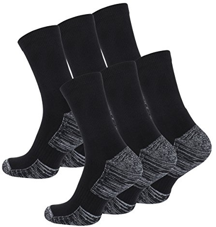 STARK SOUL 6 Paar Wandersocken, Outdoorsocken, Trekkingsocken mit gepolsterter Sohle