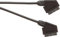 Schwarz 1,5 m Multicore geschirmt Scart-Stecker auf Scart-Stecker