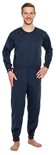 Suprima Pflegeoverall - lang - reißfest - Art 4-741-020 - Gr. XL - marine