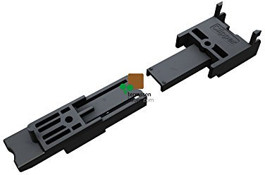 K&R Terracon Clipper für Dielenbreite 120-150mm mit Schrauben für Dielen in Stärke ab 25mm für Aluminium UK, 50 Stk