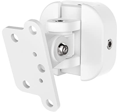 Hama Support mural (pour enceinte sans fil, support d'enceinte, pour un alignement et une présentation optimaux de l'enceinte, montage mural) Blanc