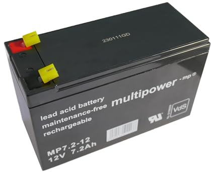 > Multipower - BleiGel Akku MP7.2-12