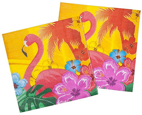 Boland Hibiskus Geschirr Servietten