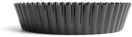 Vogue gc989 Antihaft-Fluted Tief Quiche Dose, 6(D)x25(Ø)cm