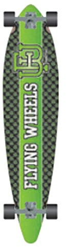 Flying Wheels Gun Serie Varsity 2 Longboard weiß Celtic 109,22 cm