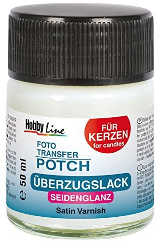 KREUL Foto Transfer POTCH Ãberzugslack für Kerzen, 50 ml