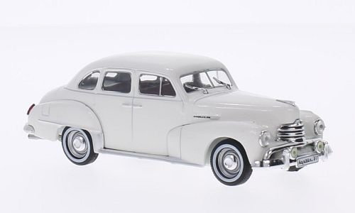 Opel Kapitän '51 (ohne Magazin) , weiss, 1951, Modellauto, Fertigmodell, SpecialC.-40 1:43