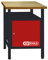 KS Tools 865.0012 Werkbank mit 1 Tür, H840xB600xT600mm