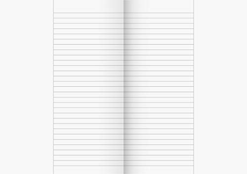 BRUNNEN Oberschulheft | A4, Lineatur 25A, 20 Blatt, schwarz