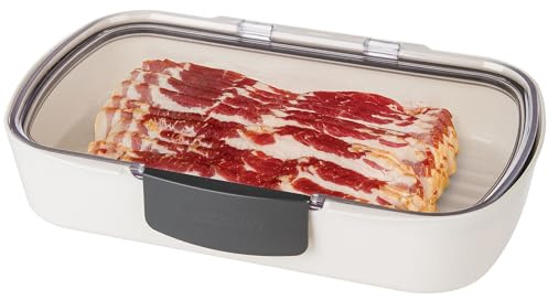 ProKeeper Deli Food Storage Container with Air-Tight Silicone Seal and Dry Erase Compatible Lid