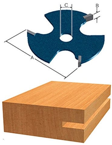Bosch 85610MC - Taglierina a 3 ali, 1-7/8 pollici