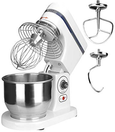 LACOR - 69084 - Batidora Amasadora con Bol 5 litros 300 w - Blanco
