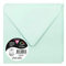 Clairefontaine 5413C - Packung mit 20 Umschlägen Pollen 14x14 cm, 120g, gefüttert, ideal für Einladungen und Korrespondenz, Premium glattes Papier, Jadegrün, 1 Pack
