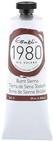Gamblin 1980 Oil Burnt Sienna 37Ml