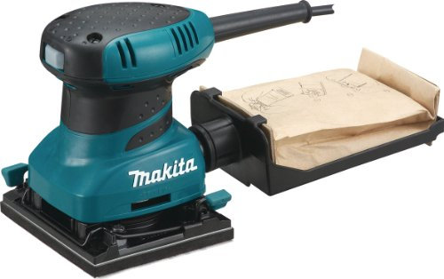 Makita BO4555X/2 240V Double Insulation Palm Sander with 30 Sheets