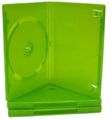 Ronal - 25 custodie singole per DVD, colore: Verde