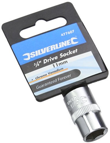 Silverline 477607 Socket 3/8 Drive 6pt Metric 11 mm