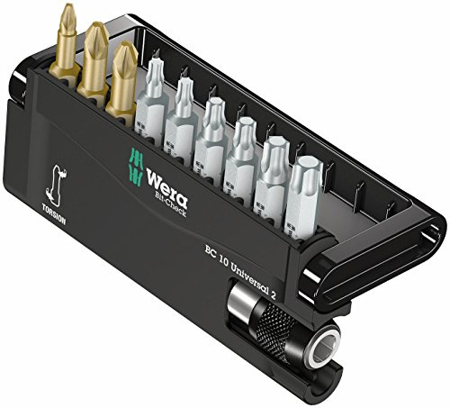 Wera Bit-Sortiment, Bit-Check 10 Universal 2, 10-teilig