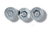 Sequins 5mm Cup Silver