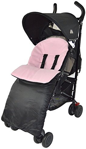 Fußsack/COSY TOES kompatibel mit Mamas und Papas Mylo Urbo Moove Pulse Light Pink