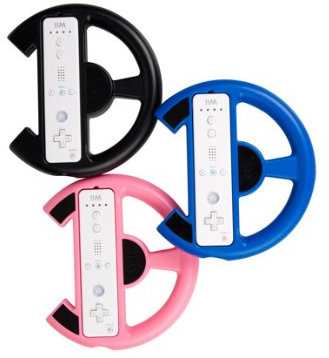 Volant de course pour Nintendo Wii