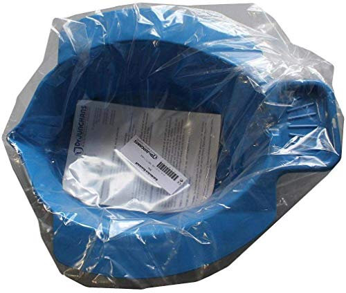 Bidetbecken Kunststoff, blau, Bidetbecken