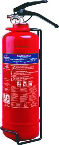 Elro M115056 - Extintor portatil polvo seco bb2 elro 2 kg
