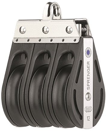 S-Block Nadellager 12 mm - 3 Rollen, durchgehender Bügel