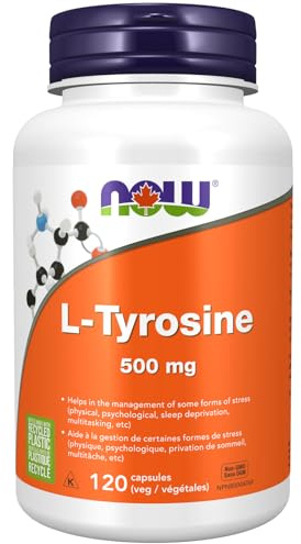 NOW Foods - L-Tyrosine 500 mg. - 120 Capsules