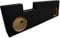 American Sound Connection Compatible with Ford F250 or F350 Super Crew Cab Truck 2001-2014 Dual 10 Subwoofer Sub Box Speaker Enclosure