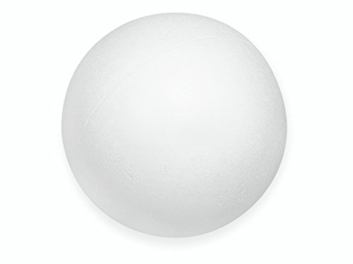 Baier & Schneider Schulartikel, Bastelbedarf (Sonstige, nicht klassifiziert) Styropor Kugel, 8 cm