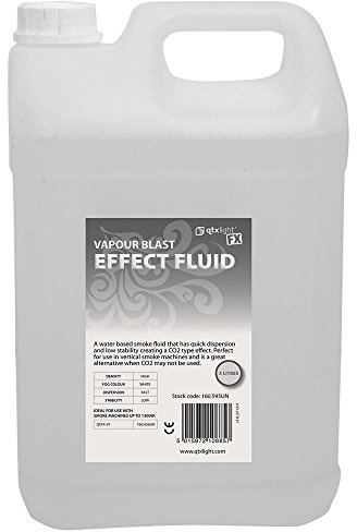 QTX | Smoke machine Fluid (Vapour Blast) 5Ltr - Fast dispersion CO2 type blast effect