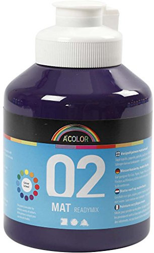 A-Color - Barattolo di tempera Matt Ready-Mix, 500 ml viola