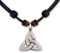 HANA LIMA Lederkette Keltenschmuck Keltischer Knoten Halskette Herren Damen Metallanhänger