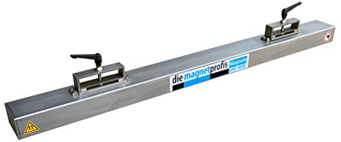 Magnetbesen für Stapler aus Edelstahl, Magnetheber, Staplermagnetbesen, 1500 mm