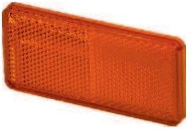 PROPLAST 26 103 102 Rueckstrahler eckig rot 94x44