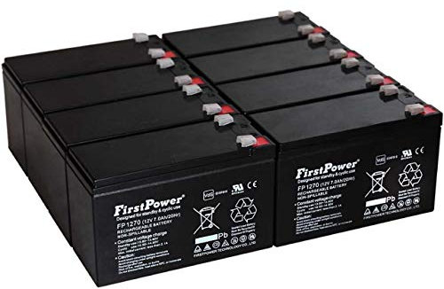 Original FirstPower Blei-Gel-Akku für USV APC Smart-UPS SUA3000RMXLI3U 7Ah 12V, Lead-Acid, 12V