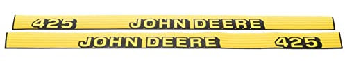Set adesivi per cappa John Deere 425 per trattori sopra serie 070001 M130320 M130321