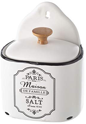 Dcasa - Salero Paris Stoneware 11,70 x 8,60 x 15 cm