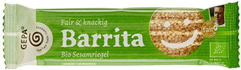 GEPA Baritta Sesamriegel, 15er Pack (15 x 20 g Packung) - Bio