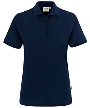 HAKRO Damen Poloshirt Classic Arbeits-T-Shirt