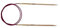 KnitPro Basix Birch Rundstricknadel, 80 cm Länge x 5.50 mm Stärken