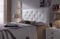 marcKonfort Testiera di Pelle Sintetica Rombo 160X60 Bianco