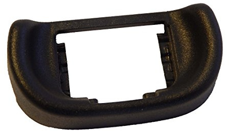 vhbw Augenmuschel Sucher kompatibel mit Sony Alpha SLT-A57K | SLT-A57M, SLT-A57Y, SLT-A57, SLT-A58 Kamera Spiegelreflexkamera DSLR Okular - Schwarz