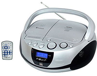 Nevir NVR480UB Radio CD, Plata