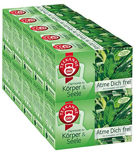 Teekanne Harmonie f?r K?rper & Seele Atme Dich frei 10er Pack