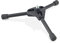 K&M - 231/1 - Pied de table pour micro - black