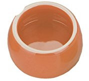 Nobby Keramik Futtertrog, orange 125 ml, 1 Stück